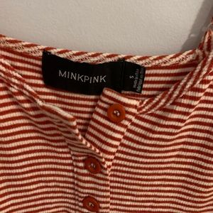 Princess polly stripe mini dress